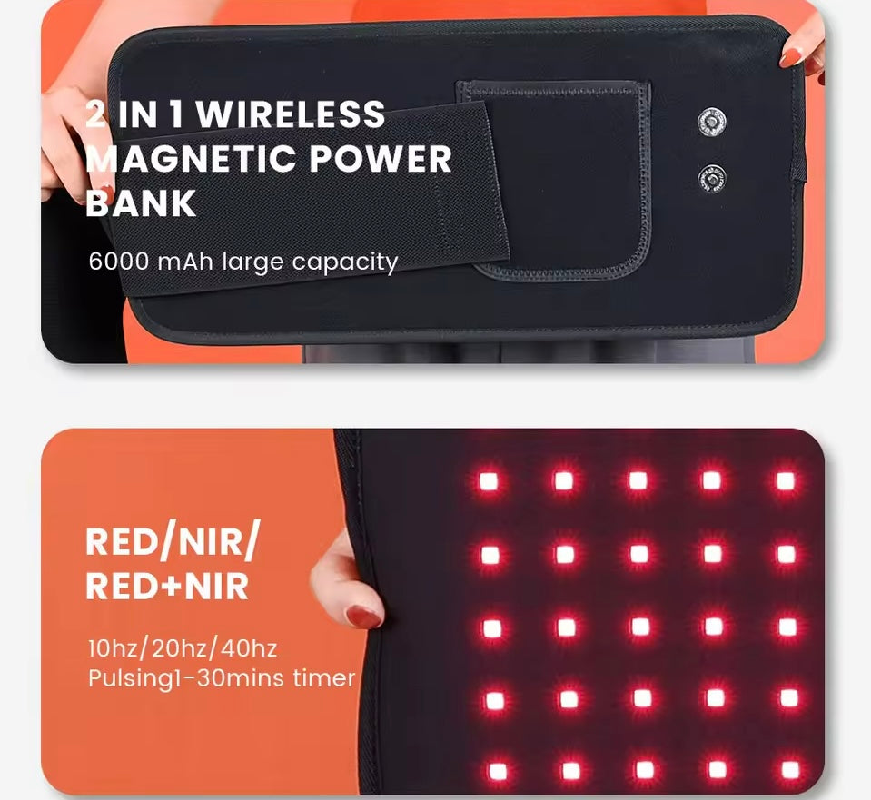 **New**Red Light Pad- Large- Inbuilt powerbank