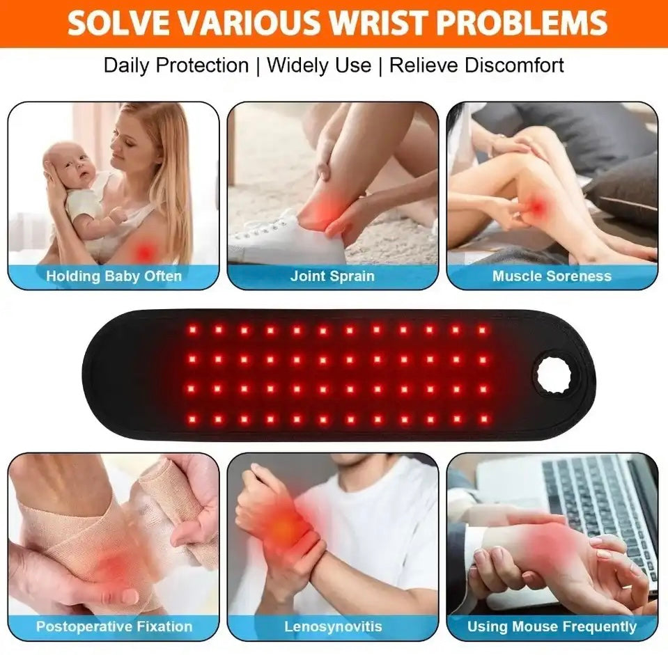 Human Wrist/Hand Red Light Wrap