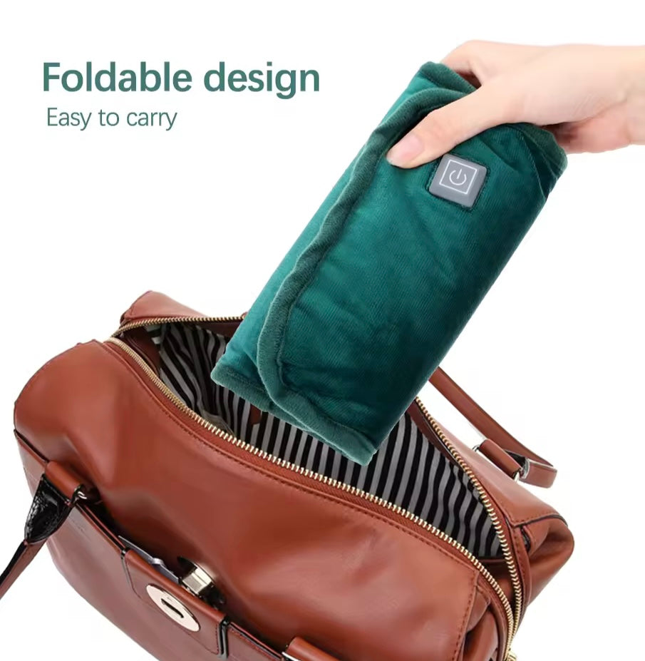 **New**Portable Heated Back/Neck/Hands Pillow
