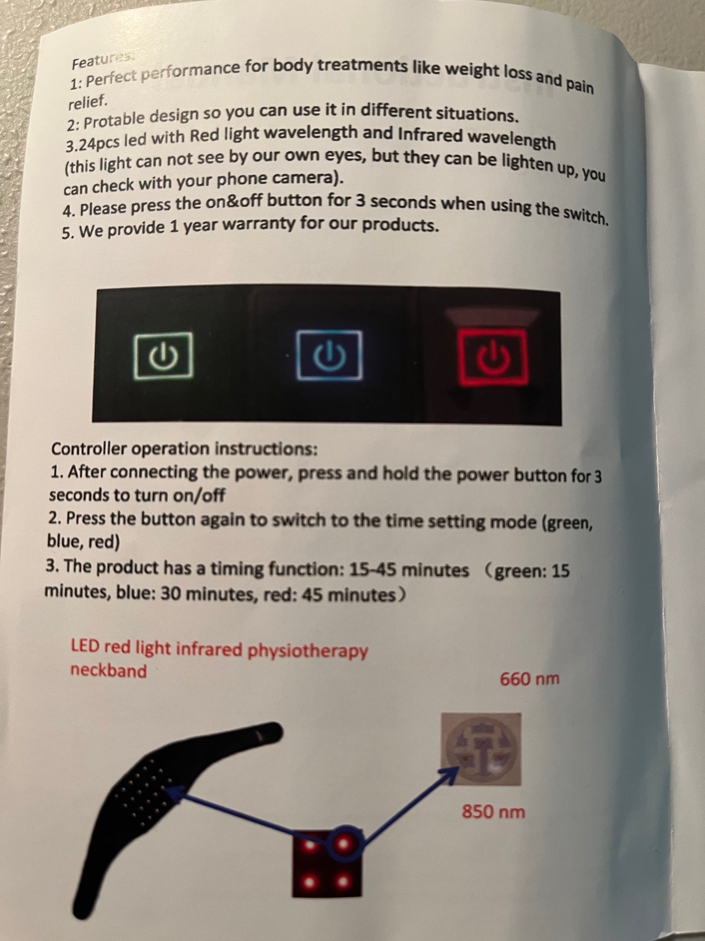 Human Red Light Therapy Essential Wrap