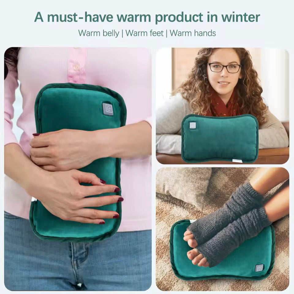 **New**Portable Heated Back/Neck/Hands Pillow